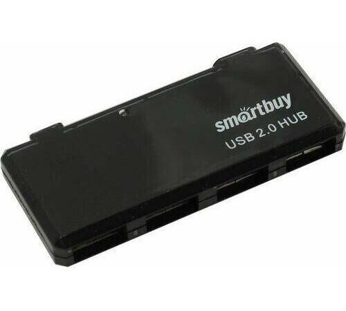 SMARTBUY (SBHA-6110-K) 4 порта черный