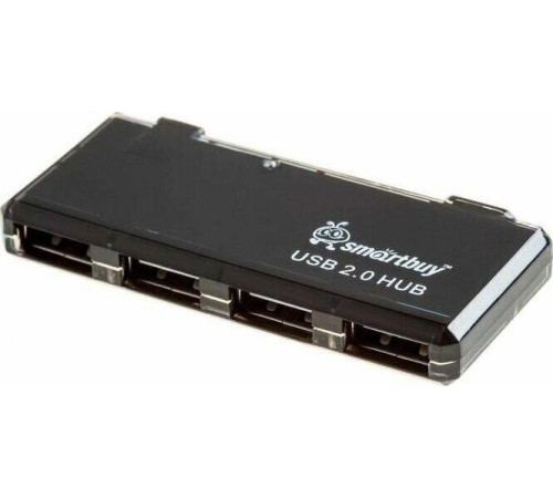 SMARTBUY (SBHA-6110-K) 4 порта черный