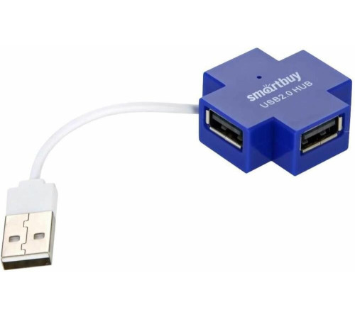 SMARTBUY (SBHA-6900-B) 4 порта синий