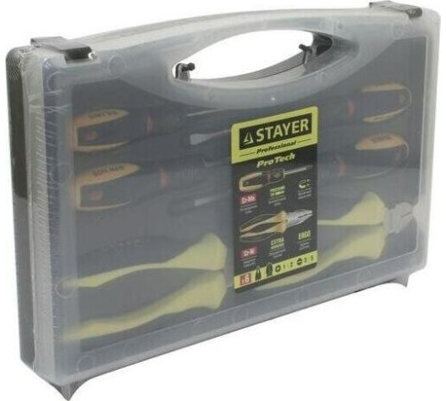 Набор инструментов STAYER 2202-H6 PROFI 6 предм.
