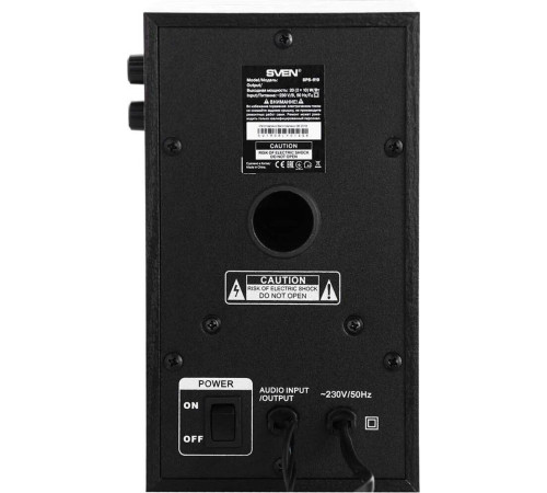 SVEN SPS-619 черный/серебро