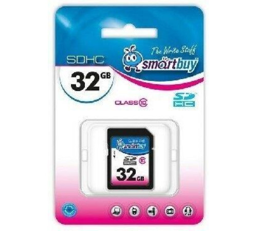 SMARTBUY (SB32GBSDCL10-00) SDHC 32GB Class10