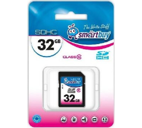 SMARTBUY (SB32GBSDCL10-00) SDHC 32GB Class10