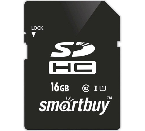SMARTBUY (SB16GBSDCL10-00LE ) SDHC 16GB Class10