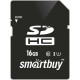 SMARTBUY (SB16GBSDCL10-00LE ) SDHC 16GB Class10
