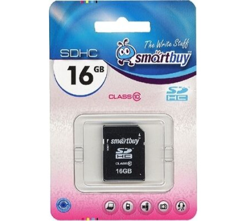 SMARTBUY (SB16GBSDCL10-00LE ) SDHC 16GB Class10