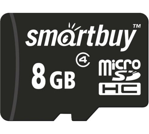 SMARTBUY (SB8GBSDCL4-00) MicroSDHC 8GB Сlass4