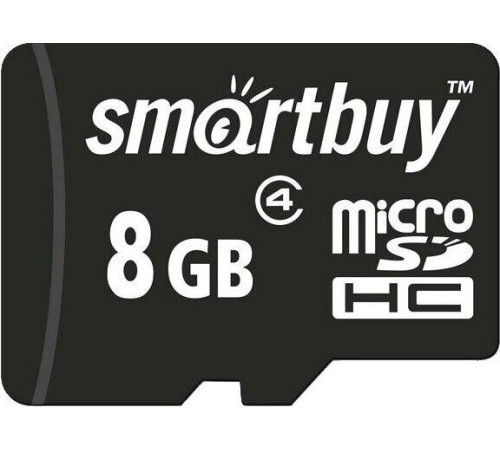SMARTBUY (SB8GBSDCL4-00) MicroSDHC 8GB Сlass4