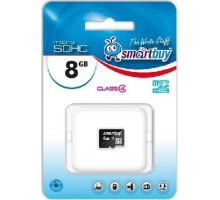 SMARTBUY (SB8GBSDCL4-00) MicroSDHC 8GB Сlass4