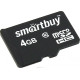 SMARTBUY (SB4GBSDCL10-01) MicroSDHC 4GB Class10 + адаптер