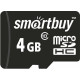 SMARTBUY (SB4GBSDCL10-01) MicroSDHC 4GB Class10 + адаптер