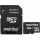 SMARTBUY (SB4GBSDCL10-01) MicroSDHC 4GB Class10 + адаптер