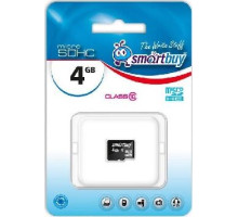 SMARTBUY (SB4GBSDCL10-00) MicroSDHC 4GB Class10