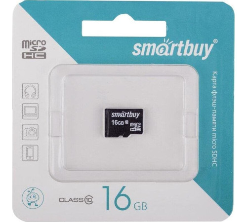 SMARTBUY (SB16GBSDCL10-00) MicroSDHC 16GB Сlass10