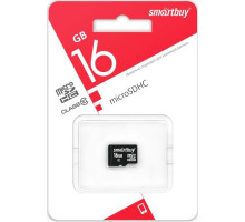 SMARTBUY (SB16GBSDCL10-00) MicroSDHC 16GB Сlass10