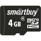 SMARTBUY (SB4GBSDCL4-01) MicroSDHC 4GB Class4 + адаптер