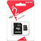 SMARTBUY (SB2GBSD-01) MicroSD 2GB+адаптер