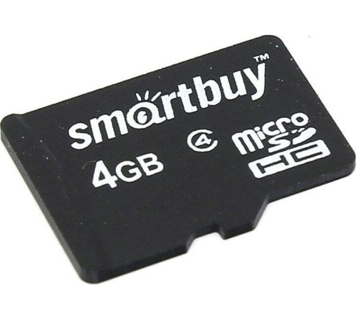 SMARTBUY (SB4GBSDCL4-00) MicroSDHC 4GB Class4