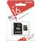 SMARTBUY (SB16GBSDCL10-01) MicroSDHC 16GB Сlass10 + адаптер