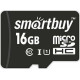 SMARTBUY (SB16GBSDCL10-01) MicroSDHC 16GB Сlass10 + адаптер