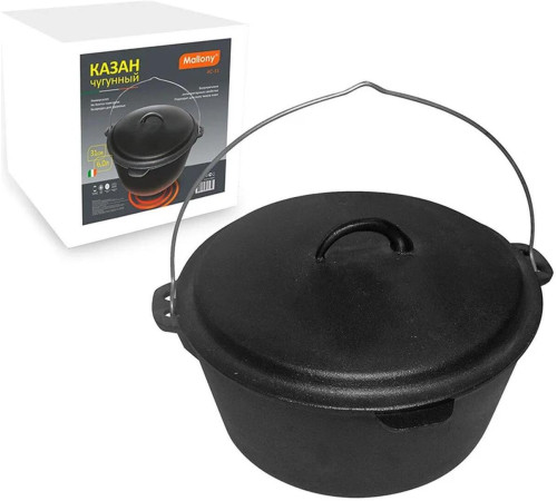 MALLONY KС-31 казан 6л чугун (985047)