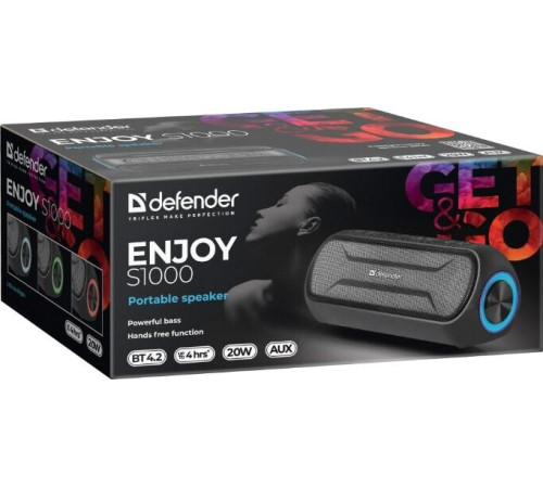 DEFENDER (65688) ENJOY S1000 черный