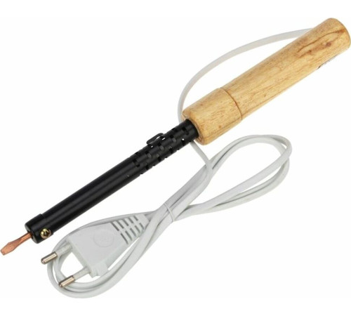 REXANT (12-0225) Электрический паяльник 25Вт, дерево