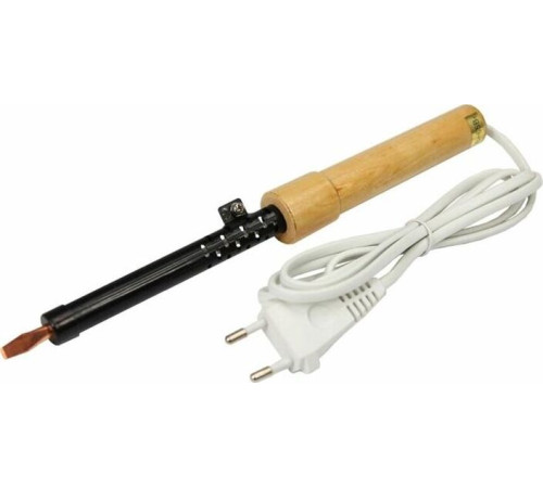 REXANT (12-0225) Электрический паяльник 25Вт, дерево