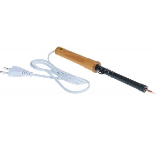 REXANT (12-0225) Электрический паяльник 25Вт, дерево