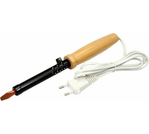 REXANT (12-0225) Электрический паяльник 25Вт, дерево