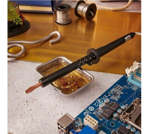 REXANT (12-0265-1) Электрический паяльник 65Вт, пластик