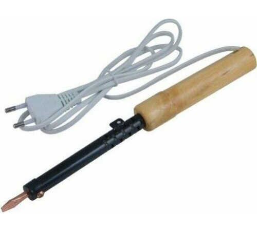 REXANT (12-0280) электрический паяльник 80Вт, дерево