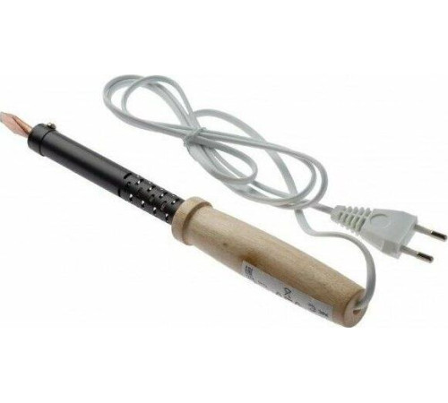 REXANT (12-0280) электрический паяльник 80Вт, дерево