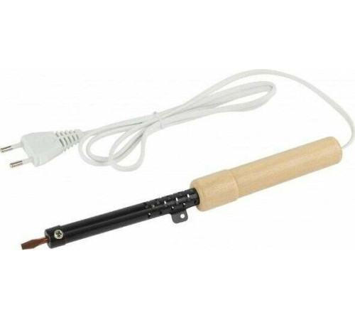 REXANT (12-0280) электрический паяльник 80Вт, дерево