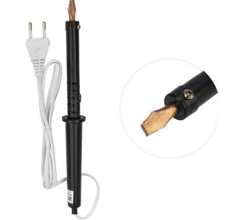 REXANT (12-0291-1) Электрический паяльник 100Вт, пластик