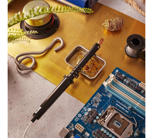 REXANT (12-0291-1) Электрический паяльник 100Вт, пластик