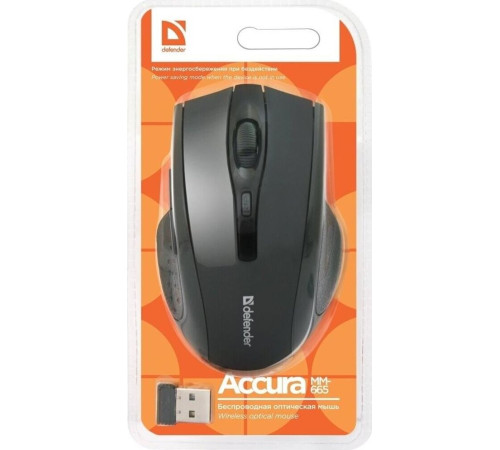 DEFENDER (52665) ACCURA MM-665 черный