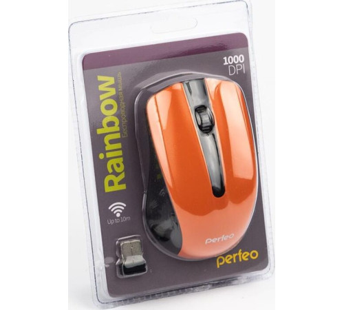 PERFEO (PF-3436) RAINBOW черный/оранжевый