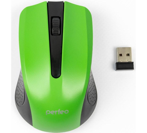 PERFEO (PF-3437) RAINBOW , черный/зеленый