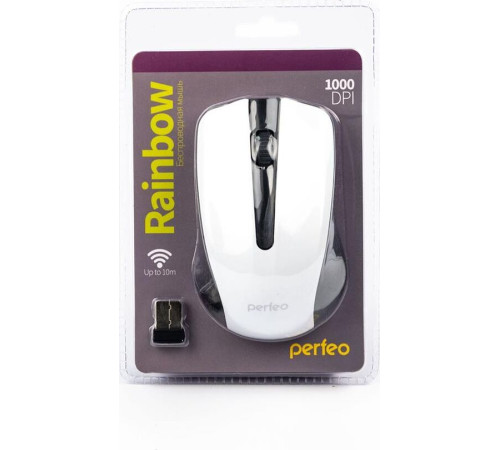 PERFEO (PF-3435) RAINBOW, черный/белый