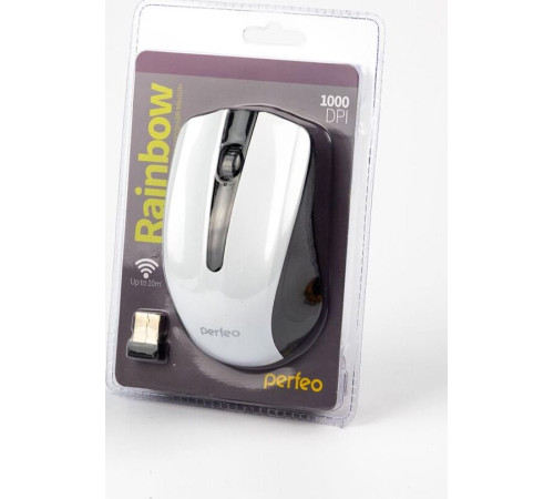 PERFEO (PF-3435) RAINBOW, черный/белый