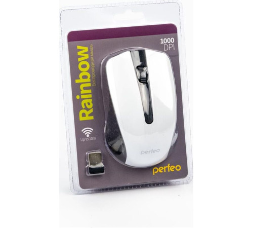 PERFEO (PF-3435) RAINBOW, черный/белый