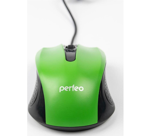 PERFEO (PF-3442) RAINBOW черный/зеленый