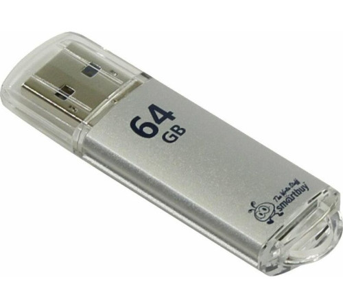 SMARTBUY (SB64GBVC-S) 64GB V-CUT SILVER
