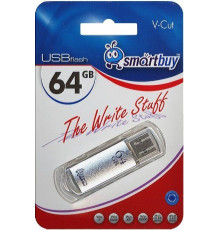 SMARTBUY (SB64GBVC-S) 64GB V-CUT SILVER