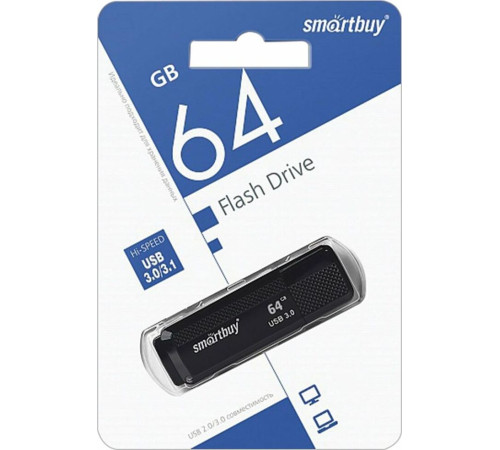 SMARTBUY (SB64GBDK-K3) 64GB DOCK BLACK USB 3.0