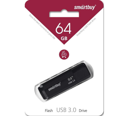 SMARTBUY (SB64GBDK-K3) 64GB DOCK BLACK USB 3.0