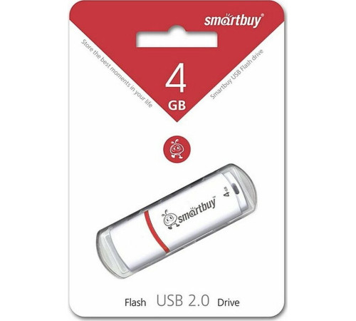 SMARTBUY (SB4GBCRW-W) 4GB CROWN WHITE