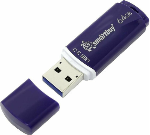 SMARTBUY (SB64GBCRW-BL) 64GB CROWN BLUE USB 3.0