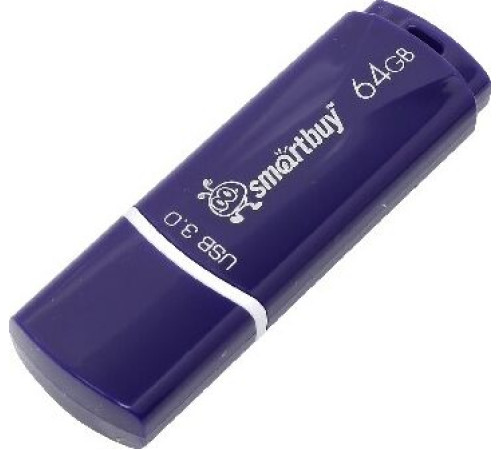 SMARTBUY (SB64GBCRW-BL) 64GB CROWN BLUE USB 3.0